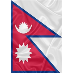 Nepal - Tamanho: 5.85 x 8.35m